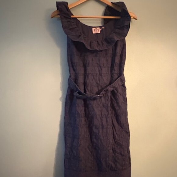 Vintage Y2K Ruffled Embroidered Sun Dress - Picture 1 of 4